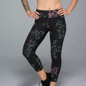 Lululemon Wunder Under Luon Garden Party Pants 2